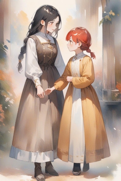 夢喰い追放聖女は赤毛の天使と水蜜桃の恋をする　王国の未来？　...