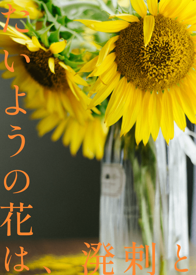 たいようの花は、溌溂と