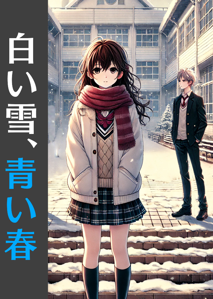 白い雪、青い春