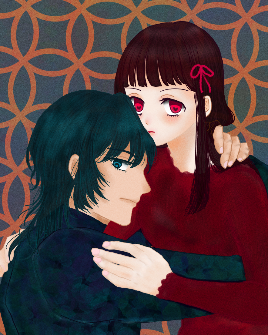 噛みたいαと大きい背中