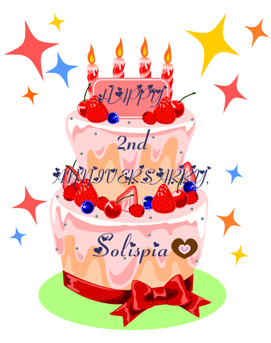 ✰祝✰ Solispiaさま 2周年！！！