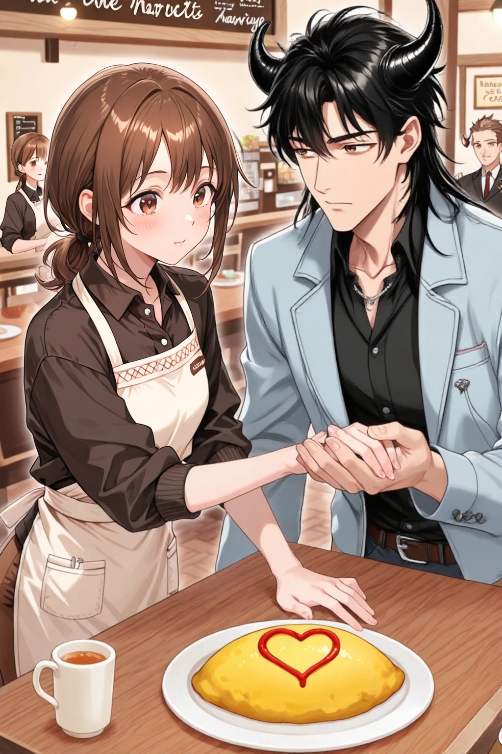 追放令嬢のスローライフなカフェ運営 ～なぜか魔王様にプロポー...