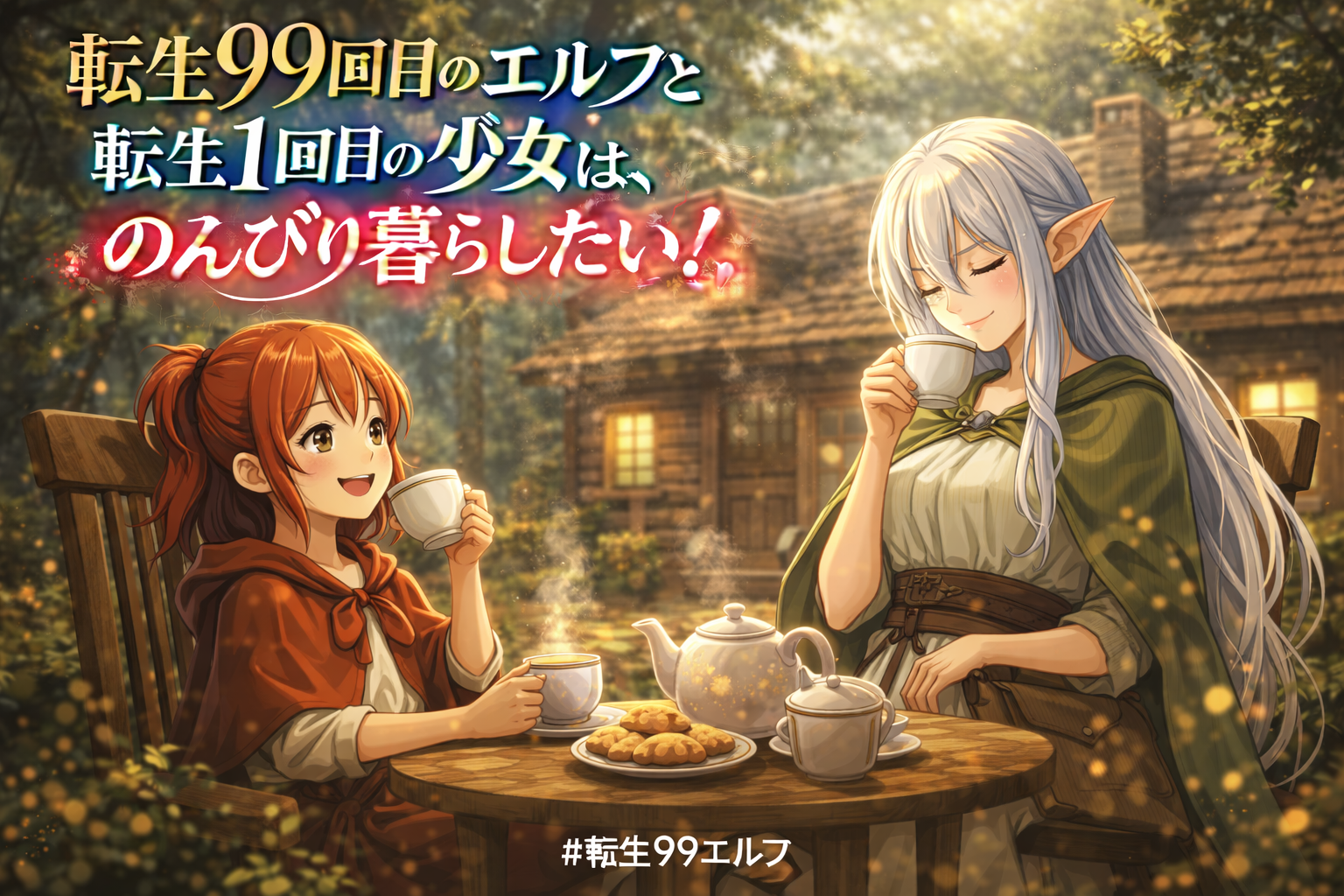 【第一部完結】転生99回目のエルフと転生1回目の少女は、のん...