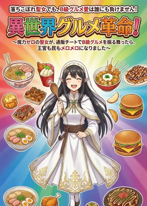 異世界グルメ革命！～魔力ゼロの聖女が、通販チートでB級グルメ...
