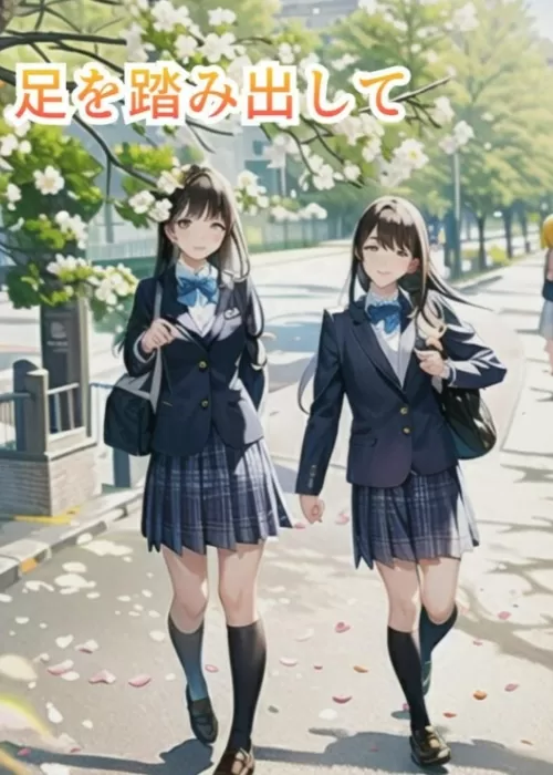 足を踏み出して